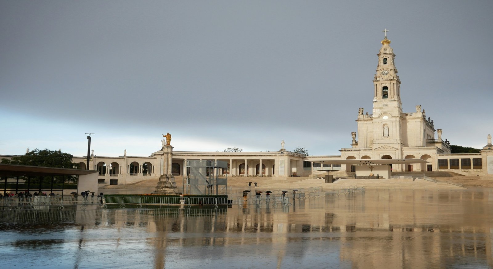 Basílica de Nuestra Señora del Rosario en el Santuario de Fátima