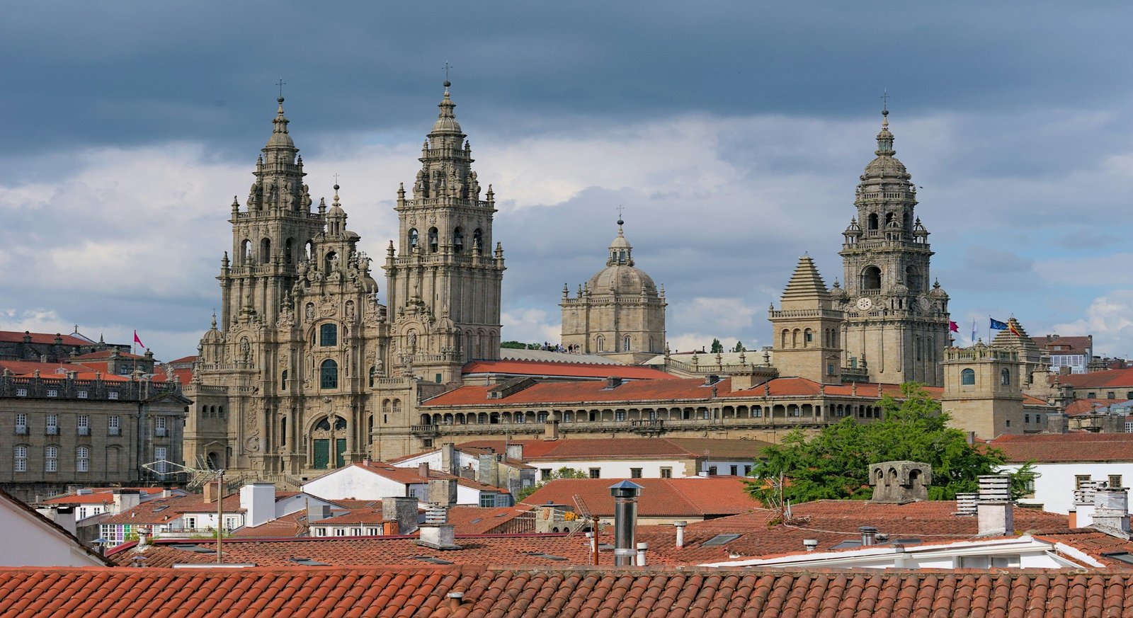 Vista de Santiago de Compostela