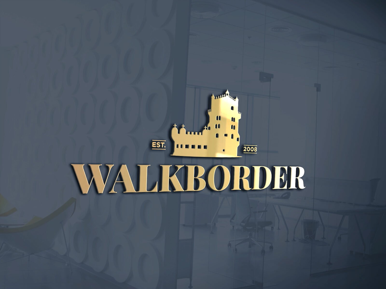 Walkborder Logo 3D