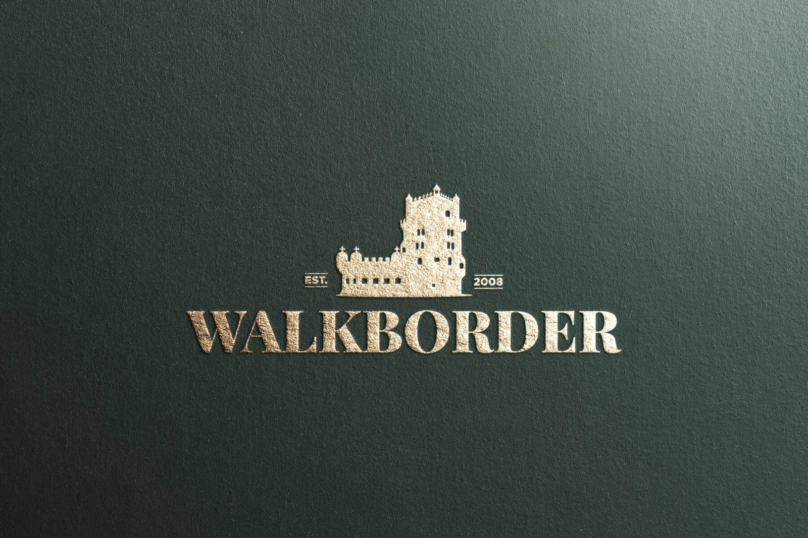 Walkborder Logo Gold